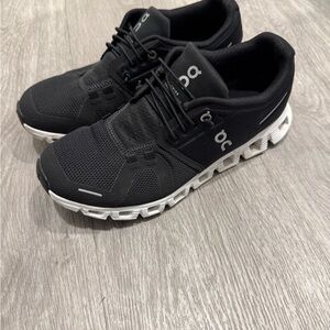 On Running Women’s  Black and White Athletic Shoes